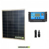Kit solaranlage Photovoltaik Solarmodul 80W 12V Laderegler PWM 10A NVSolar 