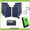 Solar Photovoltaik Kit 1.6KW Pure Wave Wechselrichter Genius 5kW 48V Laderegler MPPT 80A OPzS Batterien