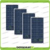 Stock 4 Photovoltaik-Solarmodule 30W 12V Multi-Purpose Kajütboot Pmax 120W