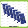 Stock 6 Photovoltaik-Solarmodule 20W 12V Multi-Purpose Kajütboot Pmax 120W 