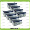 Stock 8 Batterie x Impianto Solare Ultracell 200Ah UCG200 Capienza 15360Wh