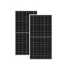 Set von 2 Photovoltaik-Solarmodulen 500 W 24 V monokristalline hocheffiziente PERC-Halbzellen