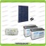 Kit Starter Plus Polykristalline Solar Panel 270 Watt 24 V Batterie AGM 100Ah PWM Controller 10A LS1024B