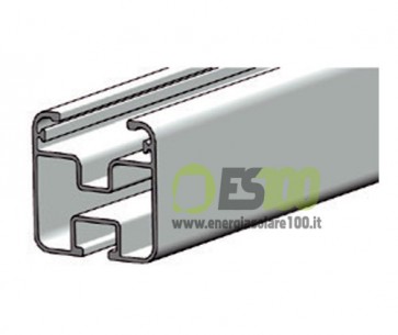 Profilo in Alluminio Longherone 40x40mm Barra da 3.15mt