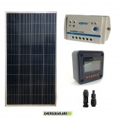 Kit Starter Panneau solaire photovoltaique 150W EJ Régulateur PWM 10A EPSOLAR écran MT-50