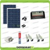 Kit Camping car panneaux solaires 200W 12V régulateur REGDUO support colle passetoit