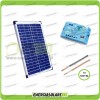 Kit solaire pour roulotte camping car panneau solaire 20W 12V pour recharger batterie