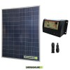 Kit solaire photovoltaique pour site isolé avec panneau solaire 200W 12V régulateur de charge 20A PWM EPsolar