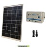 Kit Starter Panneau solaire 100W 12V polycristallin Régulateur de charge PWM 10A 12V LS1024B