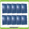10 European Photovoltaic panneau solaire 250W 24V tot. 2500W maison Baita stand-alone