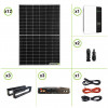 Impianto solare fotovoltaico 4860W inverter 5KW off grid ad onda sinusoidale pura con regolatore di carica MPPT integrato 