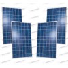 4 panneaux solaires photovoltaiques policristallins 280W 1120W tot