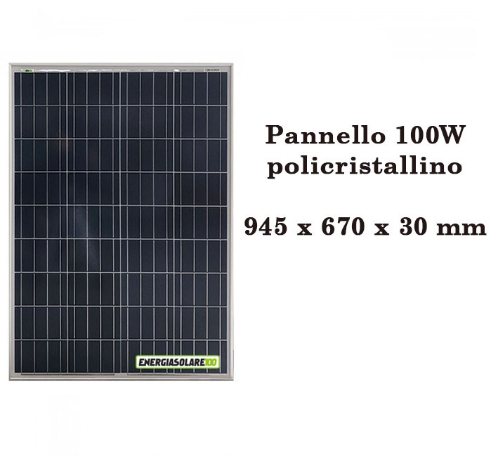 Kit Panneau solaire photovoltaique poly 280W 24V Régulateur de charge PWM 10A LS