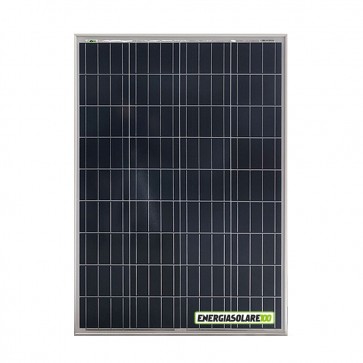 Placa Solar 100W 12V panel modulo fotovoltaico poly barco caravanes islado