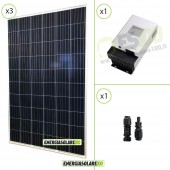 Kit Starter pannello solare EJ 150W 12V Regolatore PWM 10A Epsolar