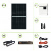 Impianto solare fotovoltaico 5250W Inverter ibrido  5KW Regolatore di carica MPPT 6KW 100A batterie litio