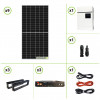 Impianto solare fotovoltaico 4500W Inverter ibrido 5KW Regolatore di carica MPPT 6KW 100A batterie litio