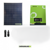 Kit solar fotovoltaico placa solar 200W con inversor híbrido onda pura 1Kw 12V