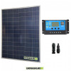 Kit solar autonomo con placa solar 200W 12V regulador de carga 20A NVsolar aisaldo