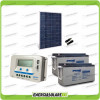 Starter Plus Kit Panel solar HF 280W 24V AGM Batería 150Ah PWM 10A NV10 Regulador