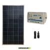Kit solar autonomo con placa solar 150W 12V regulador de carga 10A Epsolar caravana hogar barco