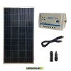 Kit solar panel 150W 12V Regulador PWM 10A 12V Epsolar serie LS con cable USB-RS485