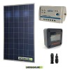Kit starter placa solar 280W 24V Regulador de carga PWM 10A control MT-50