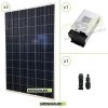 Kit starter placa solar 3 paneles solares 840W 12V Regulador de carga MPPT 60A 
