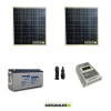 Kit solar de videovigilancia para exteriores160W 12V para 1 cámara y DVR