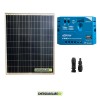 Kit placa solar fotovoltaica 80W 12V regulador de carga PWM 5A EPsolar para Motorhome Casa Nautica Lighting