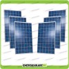 6 Placa Solar Fotovoltaica Europea del panel solar 250W 24V tot. 1500W casa Baita autónomo