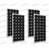 4 x placa solar 300W 24V monocristalina marco negro tot. 1200W casa Baita autónomo